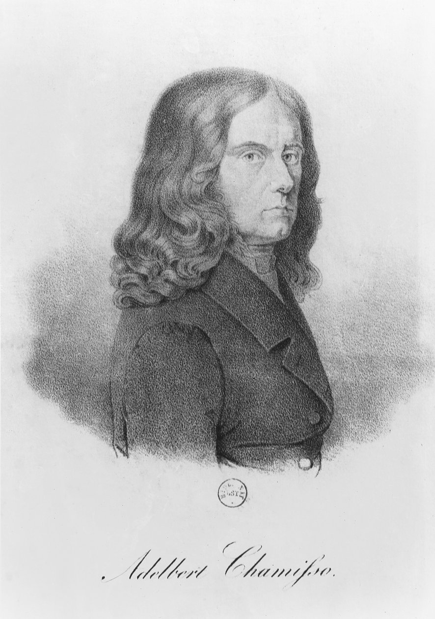 Adelbert z Chamisso de Boncourt autorstwa Robert Reinick