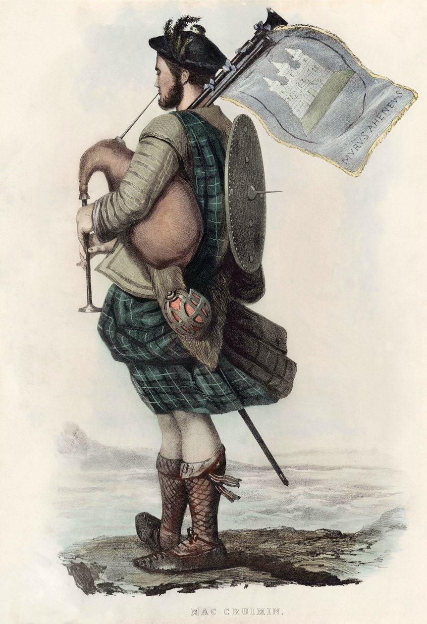 Mac Cruimin, z The Clans of the Scottish Highlands, wyd. 1845 autorstwa Robert Ronald McIan