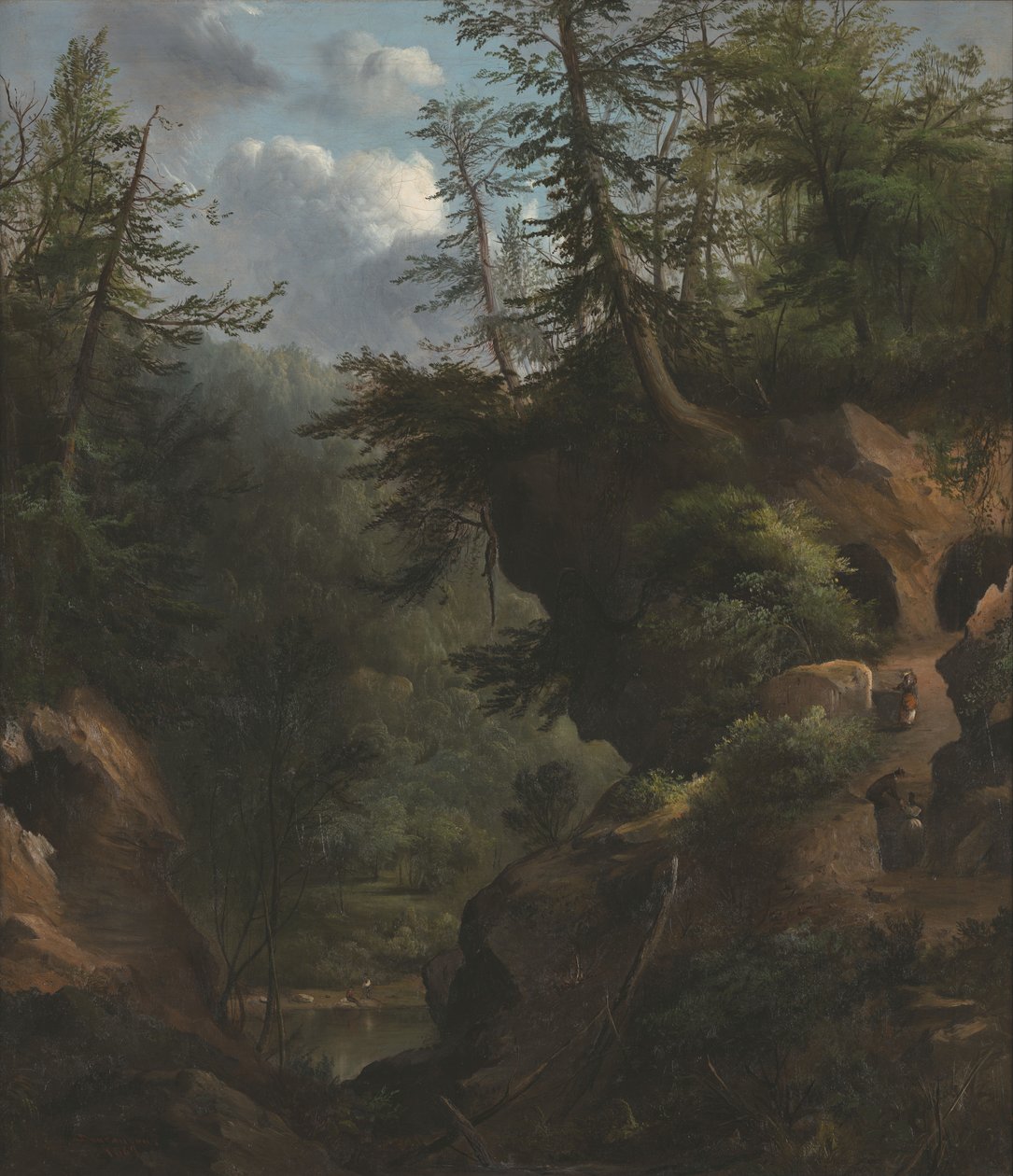 Jaskinie autorstwa Robert Scott Duncanson