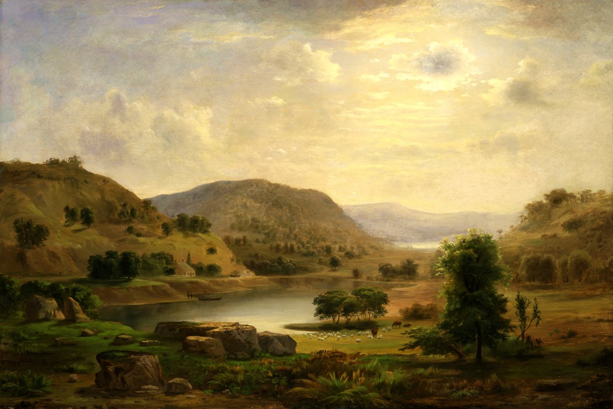 Dolina Pastwiska autorstwa Robert Scott Duncanson