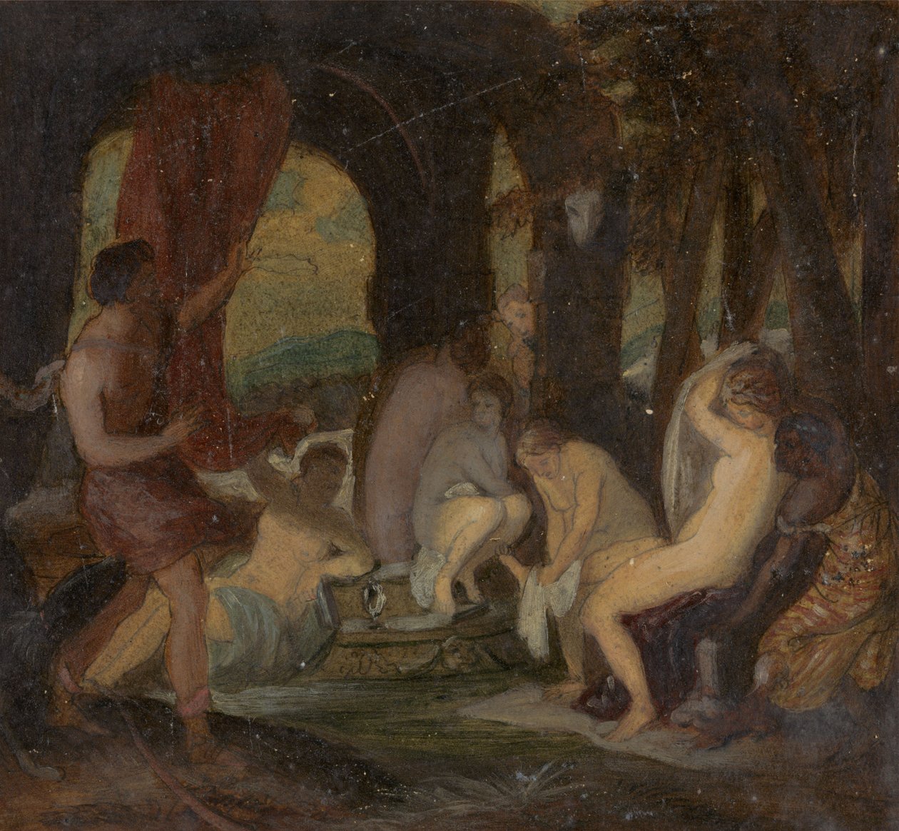 Diana i Actaeon autorstwa Robert Smirke