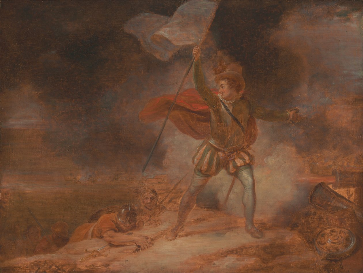 Siedem wieków człowieka - żołnierz, jak ci się podoba, II, vii autorstwa Robert Smirke