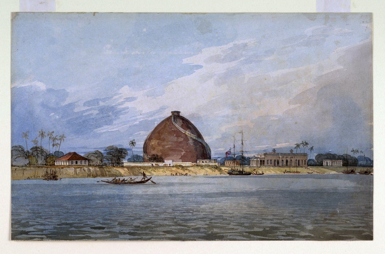 Golghar at Bankipur, near Patna, 1814-15 autorstwa Robert Smith