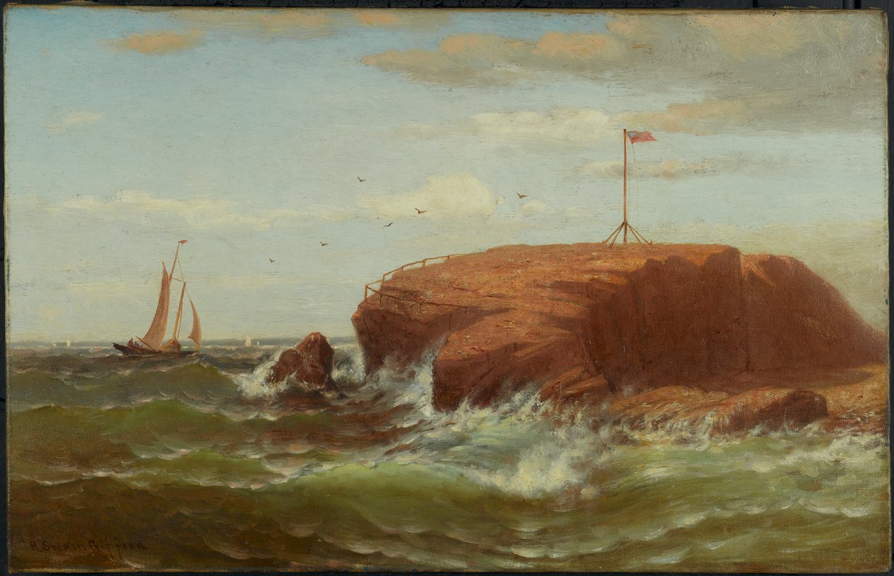 Seconnet Rock, New Bedford, Massachusetts, c.1865 autorstwa Robert Swain Gifford