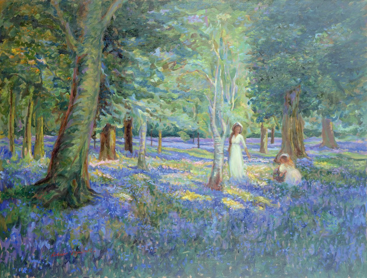Drewno dzwoneczkowe, 1908 autorstwa Robert Tyndall