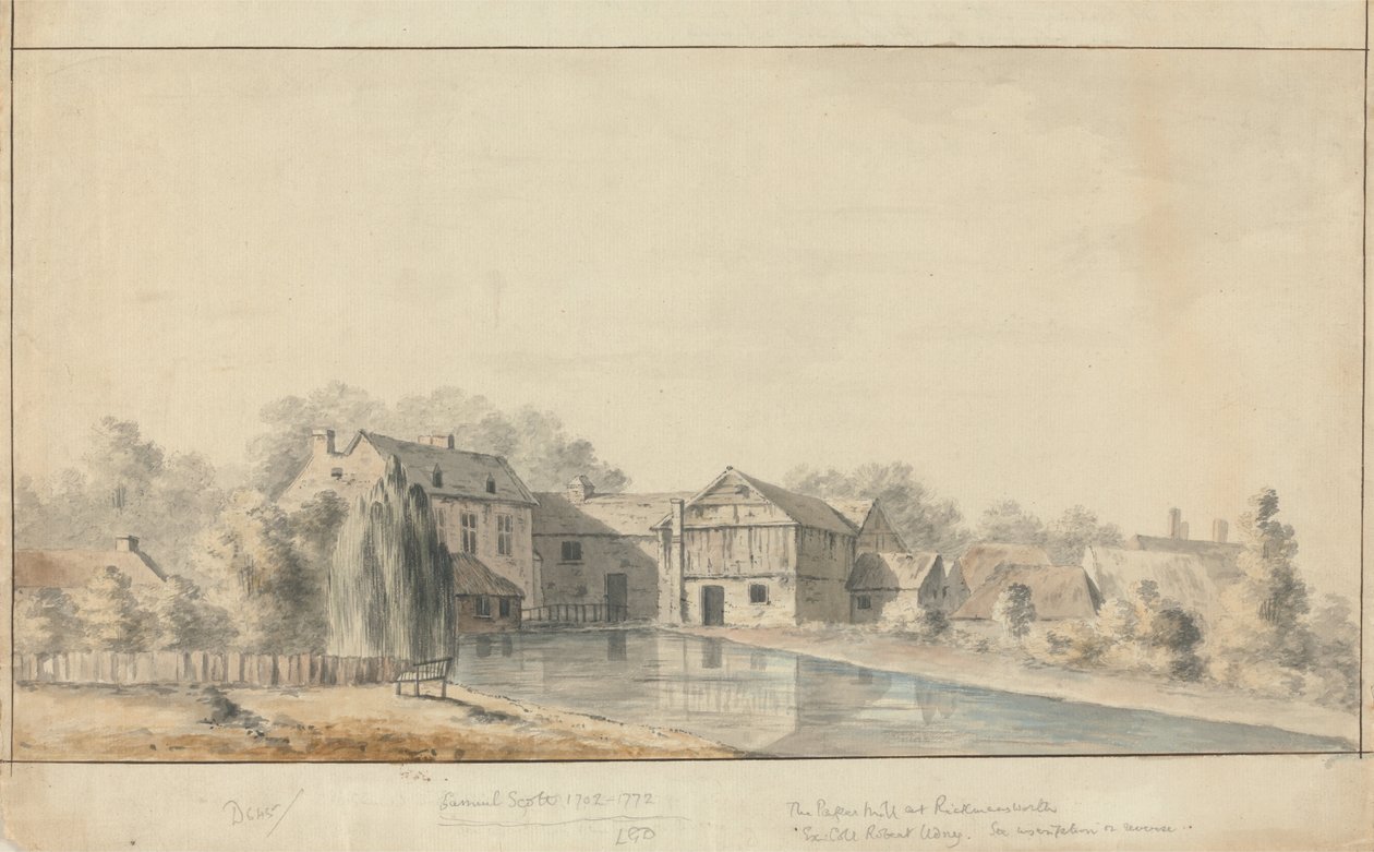 Papiernia w Rickmansworth autorstwa Robert Udney