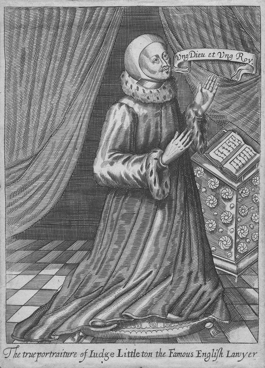 Шүүгч Томас Литтлтон, 1628 он autorstwa Robert Vaughan
