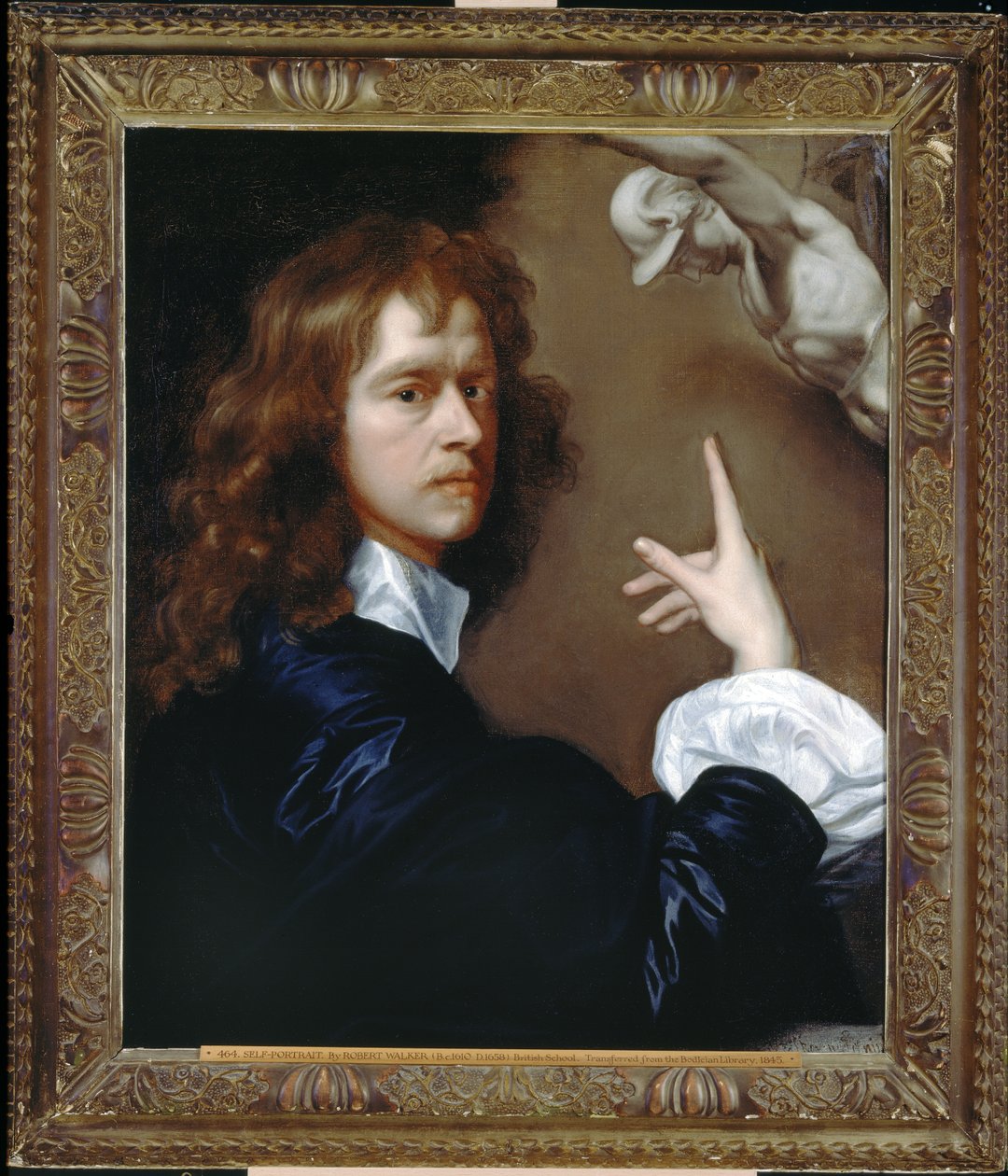 Autoportret, ok. 1640-1650 autorstwa Robert Walker