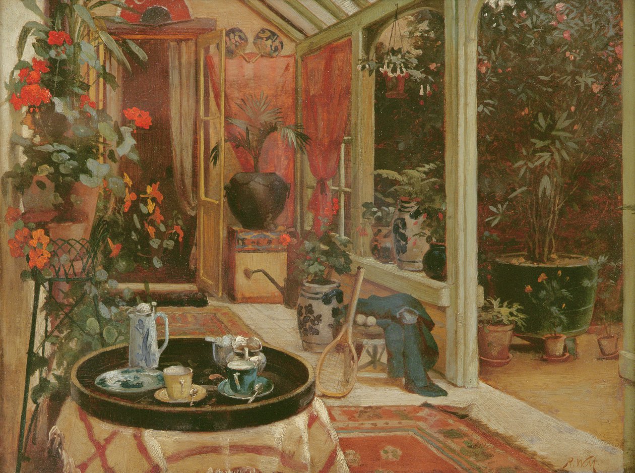 Przerwa na herbatę autorstwa Robert Walker Macbeth