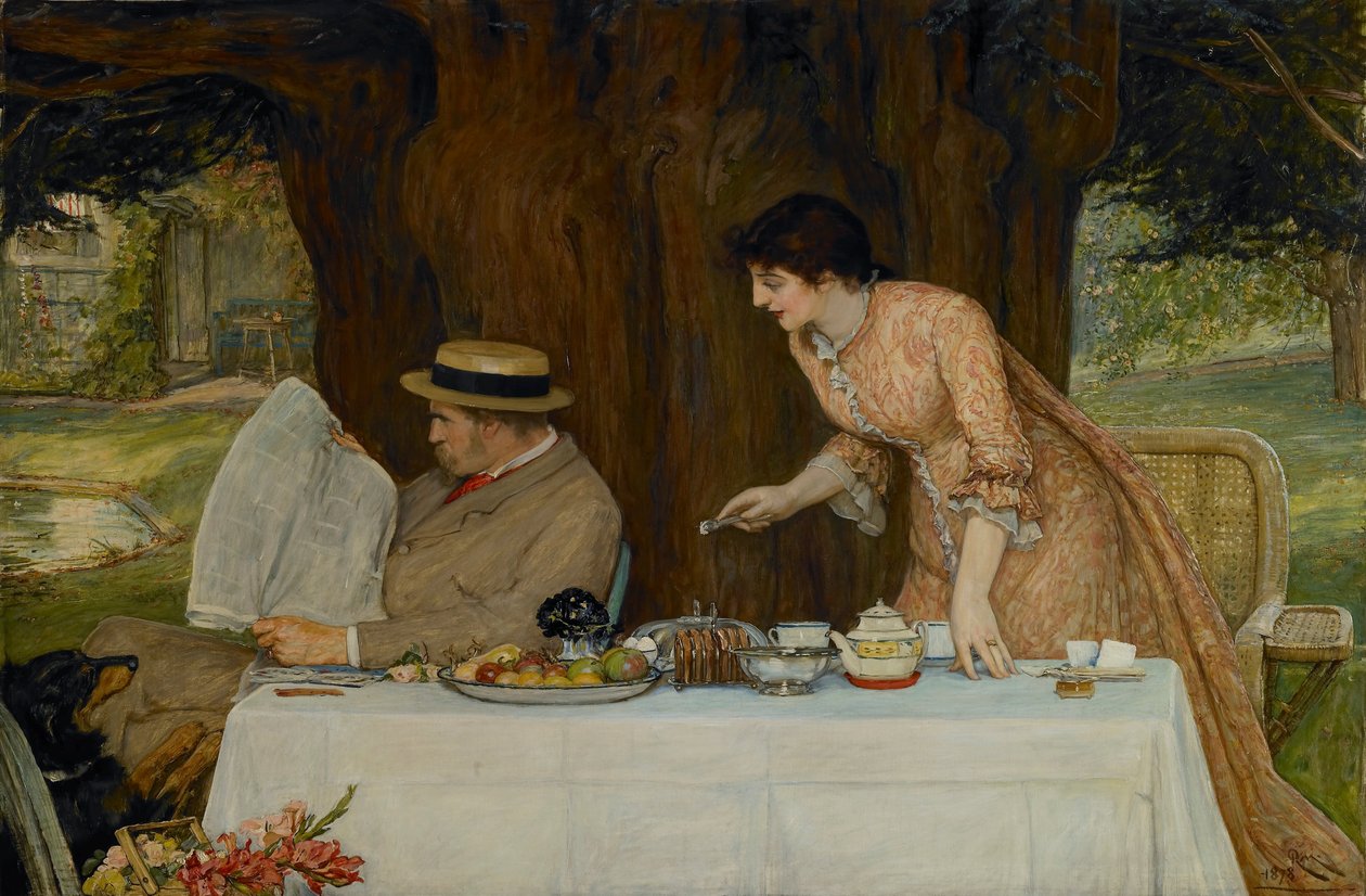 Nasza pierwsza Tiff autorstwa Robert Walker Macbeth