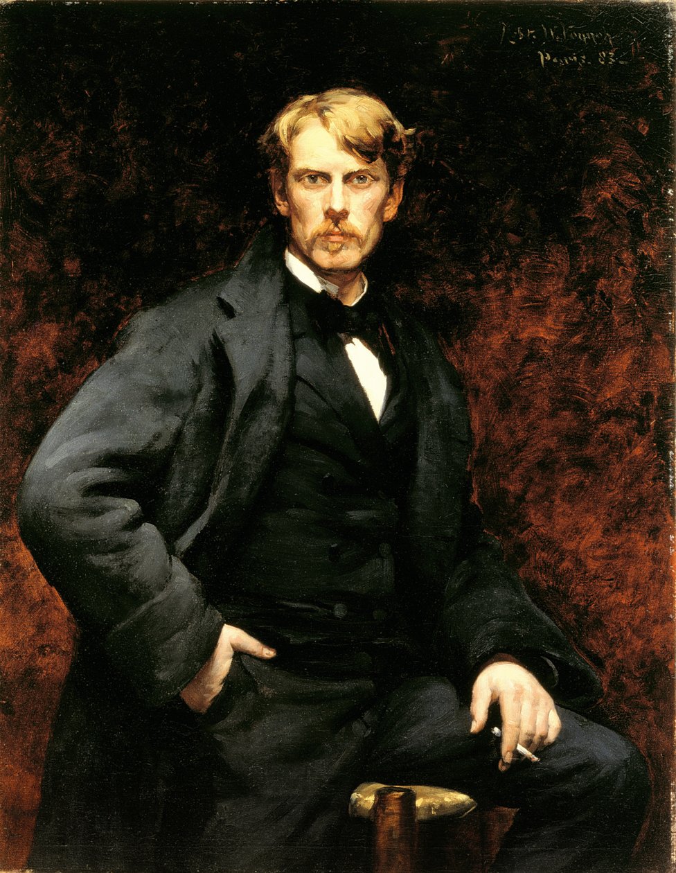 Portret Johna Severinusa Conwaya (1852-1925) 1883 autorstwa Robert William Vonnoh