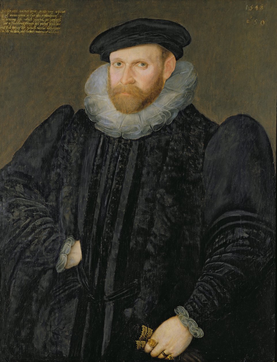 Sir Edward Grimston (1529-1610) jako młody człowiek autorstwa Robert Peake