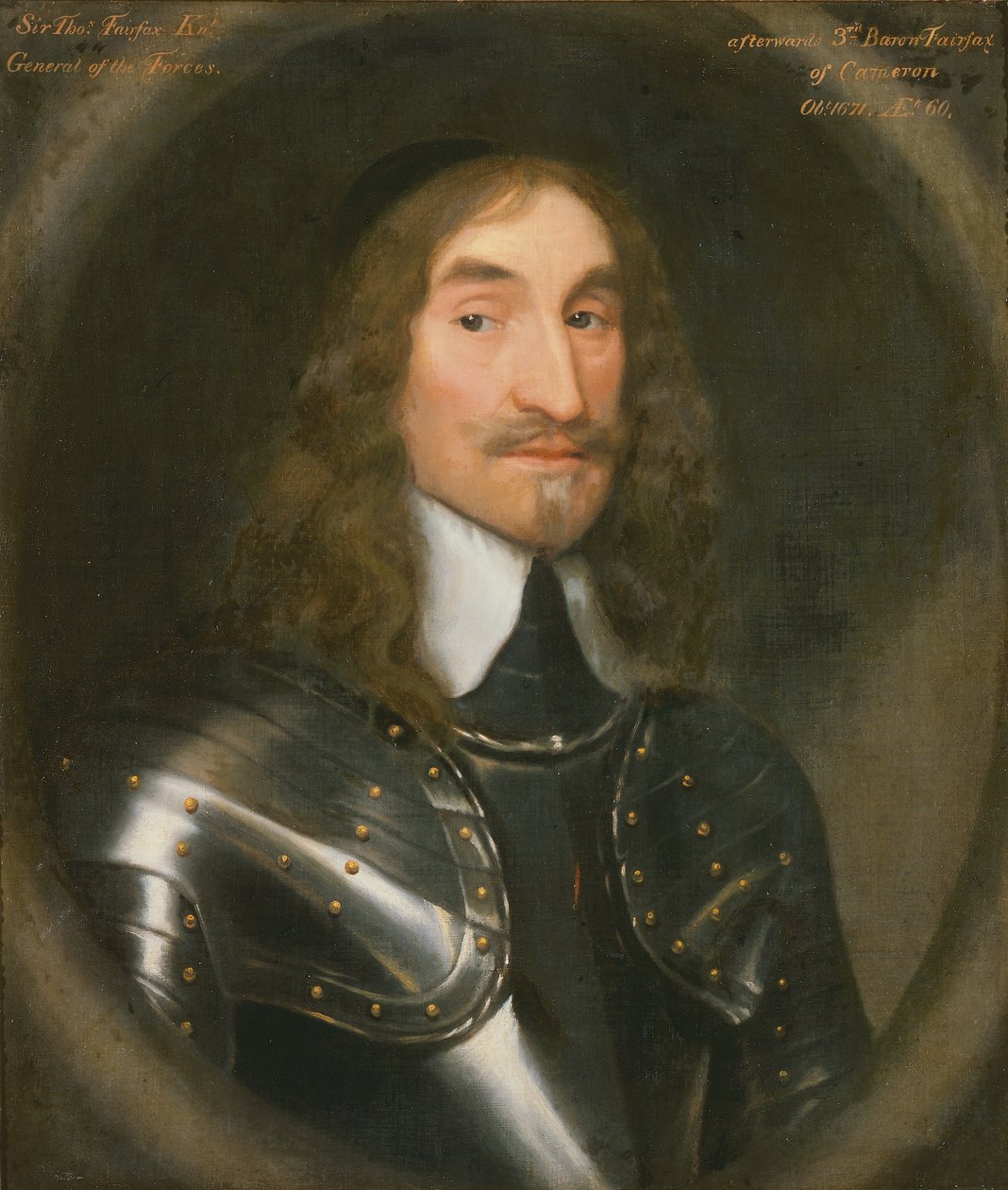 Sir Thomas Fairfax, c.1649-50 (olej na płótnie) autorstwa Robert (circle of) Walker
