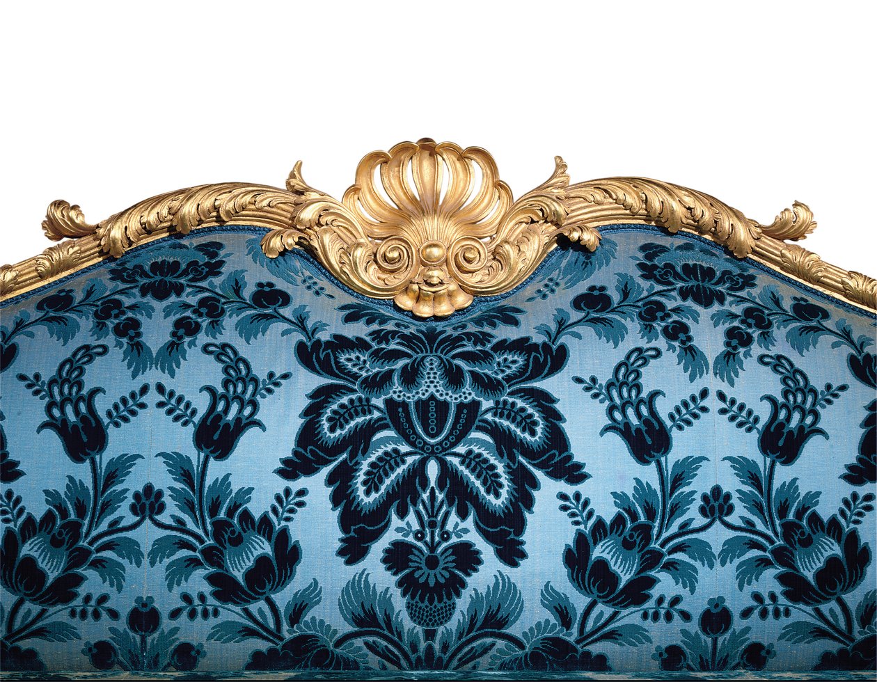 Sofa z pozłacanego drewna George III autorstwa Robert Adam