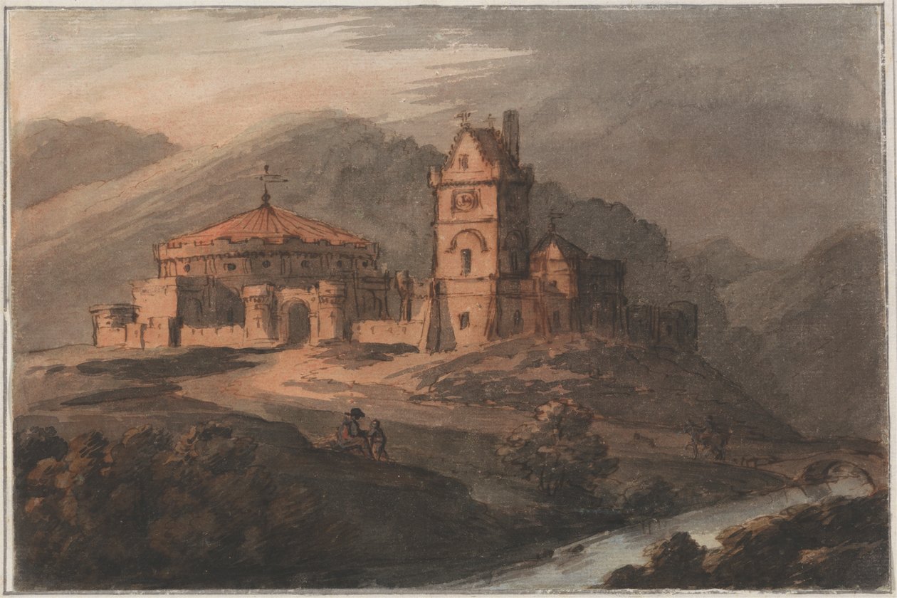 Kirkdale House, Kirkcudbright, Szkocja autorstwa Robert Adam