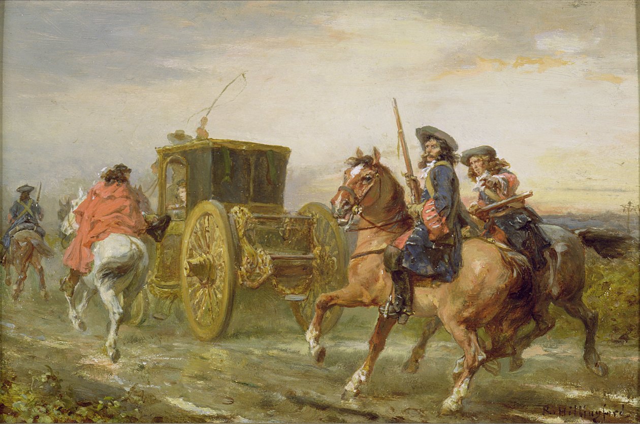 Eskorta autorstwa Robert Alexander Hillingford