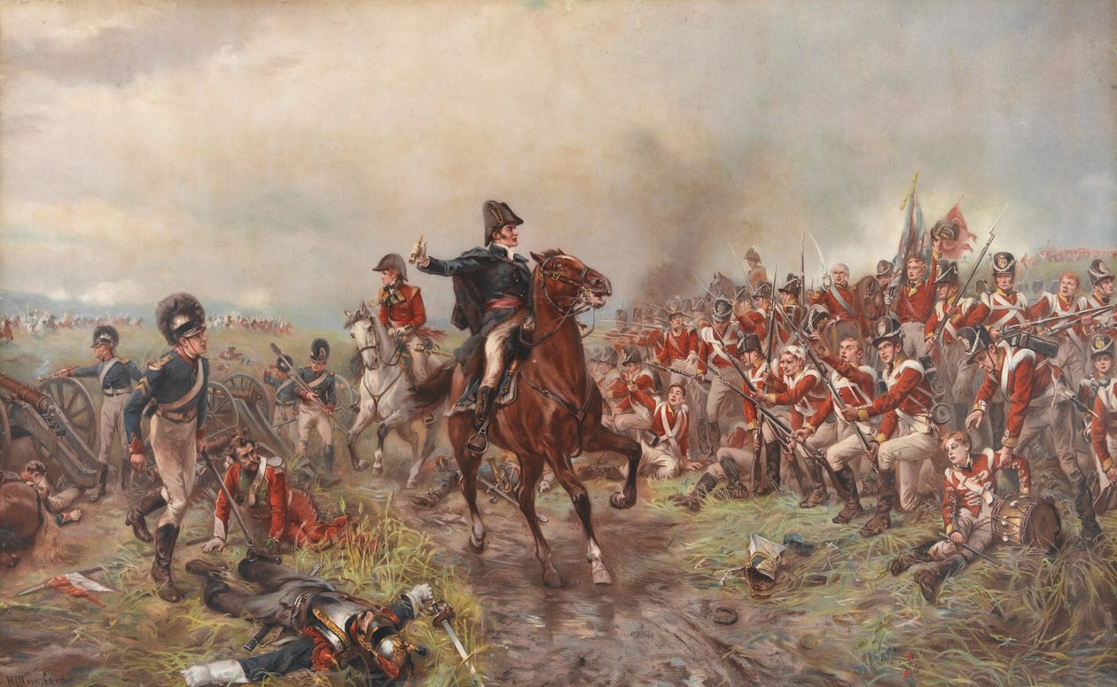 Wellington pod Waterloo autorstwa Robert Alexander Hillingford