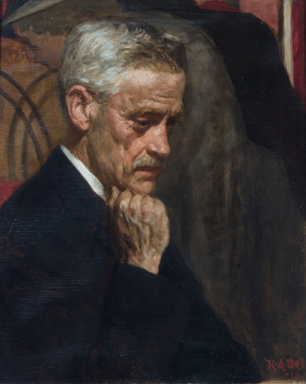 Portret H.J. Massé, 1916 autorstwa Robert Anning Bell