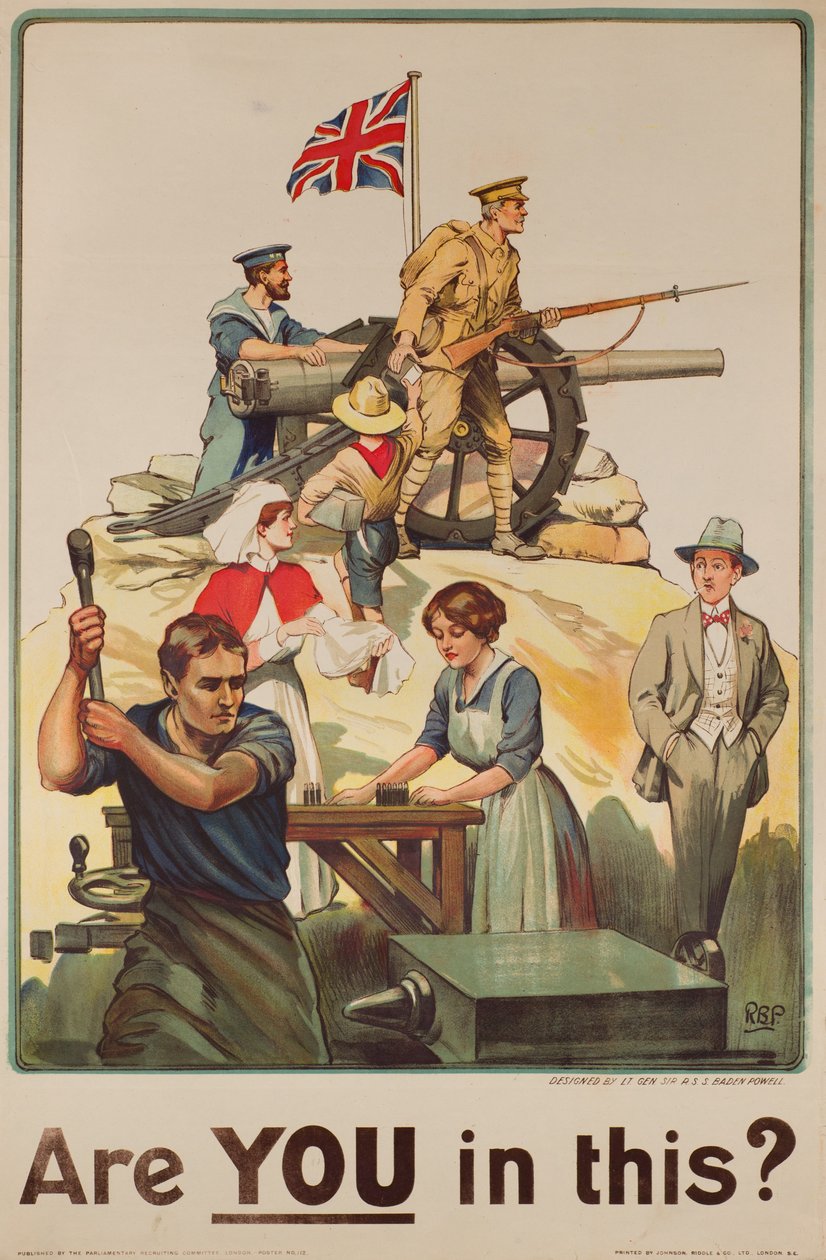 Czy TY w tym jesteś?, 1915 autorstwa Robert Baden Powell