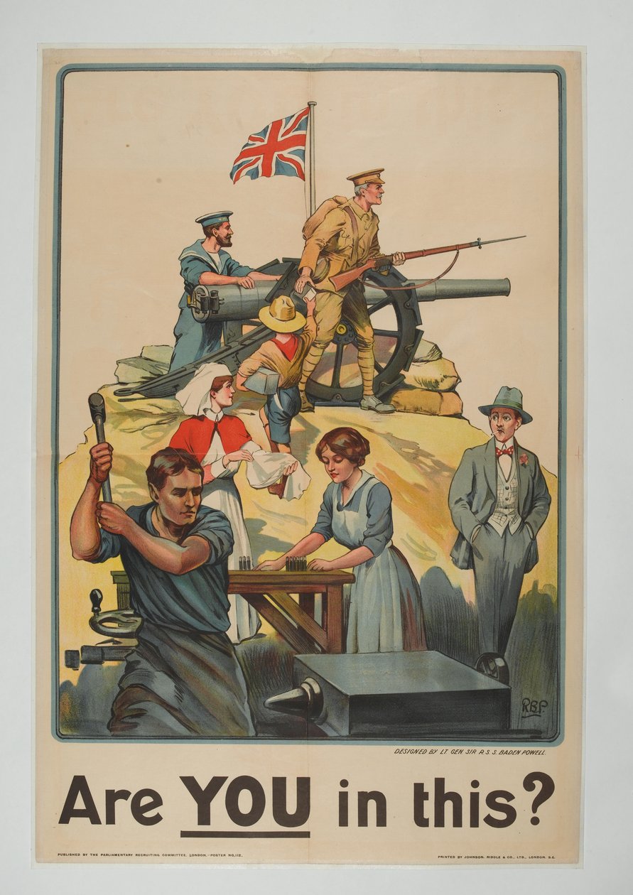„Jesteś w tym?” autorstwa Robert Baden Powell