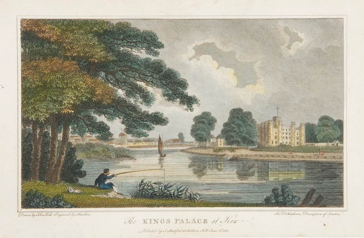 Pałac Królewski w Kew autorstwa Robert Blemell Schnebbelie