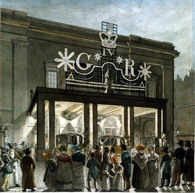 Teatr Królewski, Drury Lane autorstwa Robert Blemell Schnebbelie