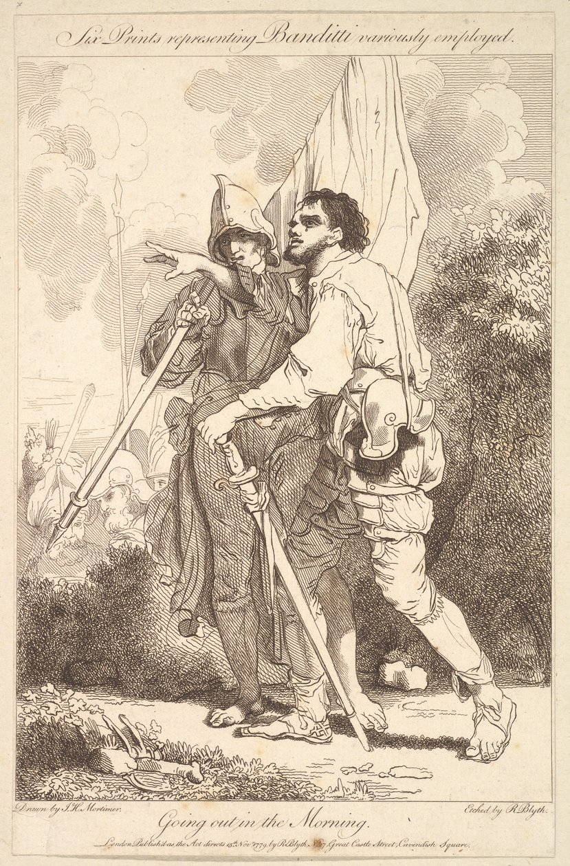 Wyjście rano, 15 listopada 1779. autorstwa Robert Blyth