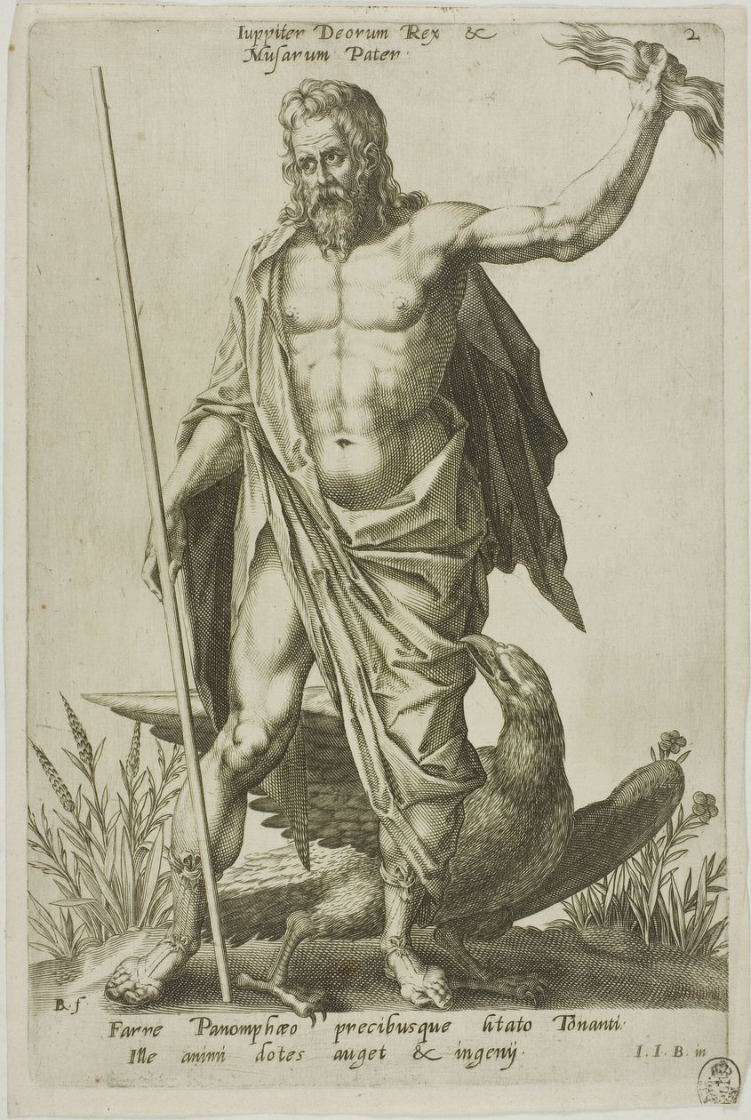 Jupiter, płyta 2 z Parnassus Biceps autorstwa Robert Boissard