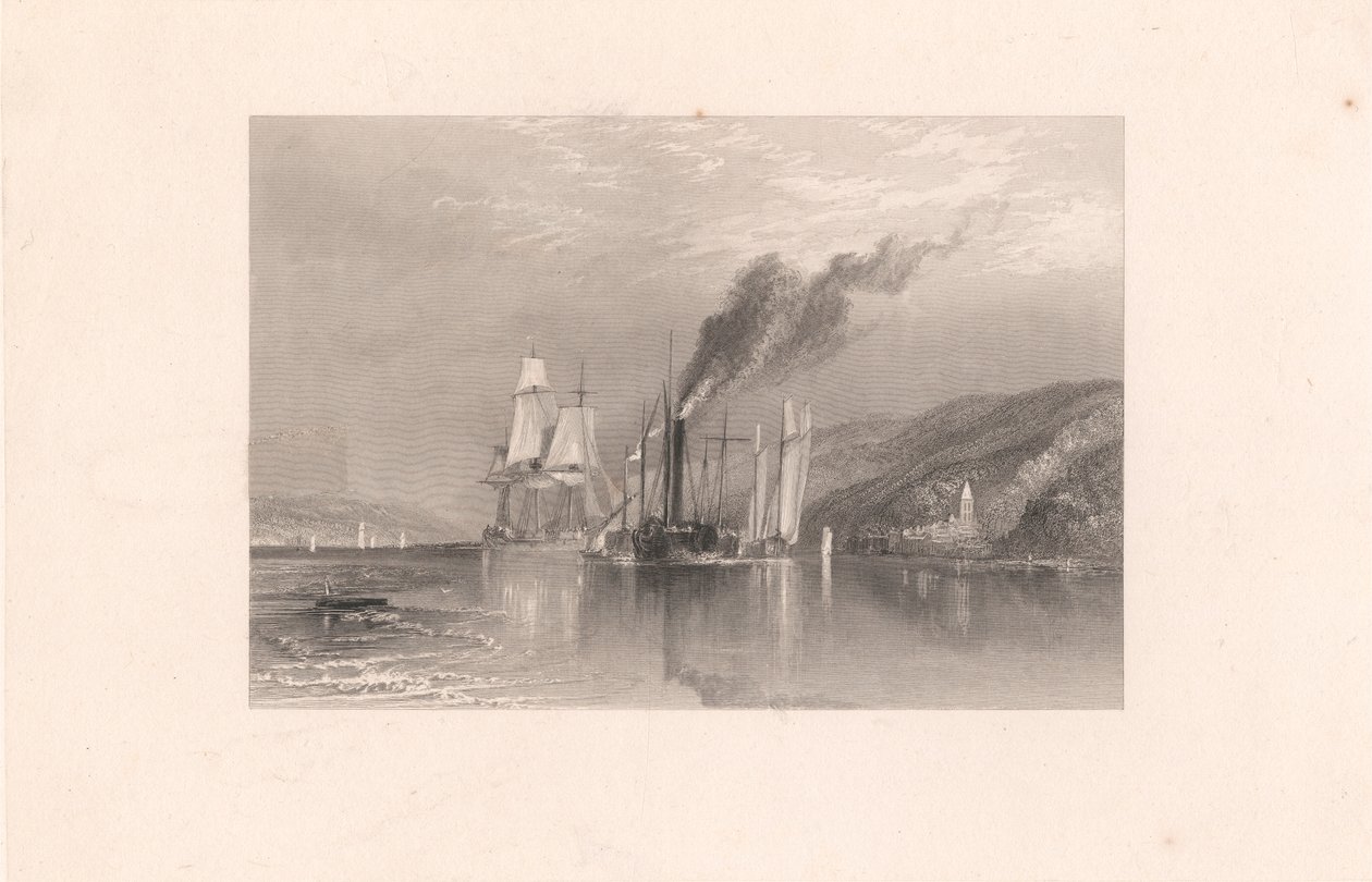 Między Quilleboeuf i Villequier autorstwa Robert Brandard