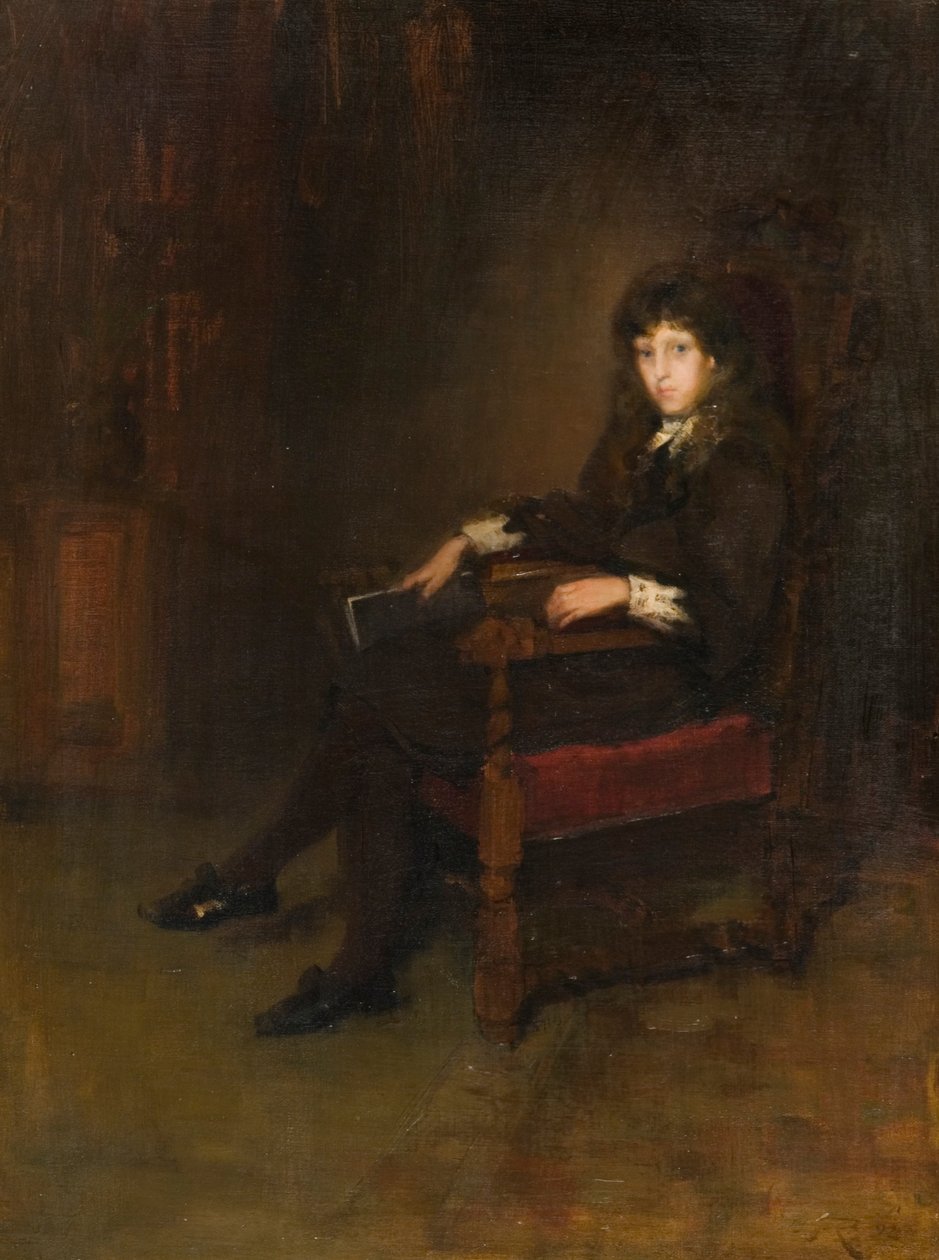 Portret Mary Dallas-Ross autorstwa Robert Brough