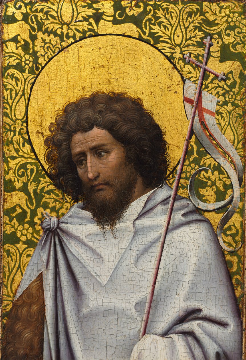 Jana Chrzciciela, c. 1410. autorstwa Robert Campin