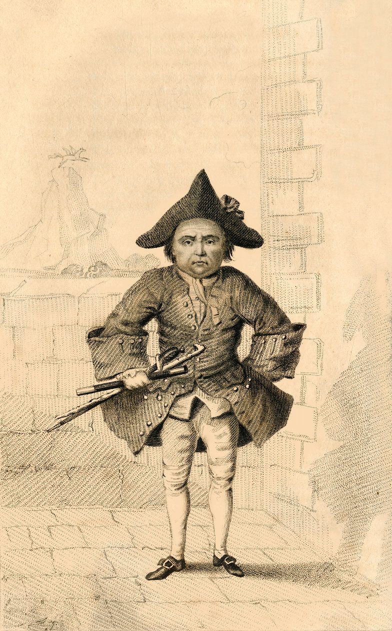 Kawaler Desseasau, godny uwagi ze względu na swoją próżność, 1821. autorstwa Robert Cooper