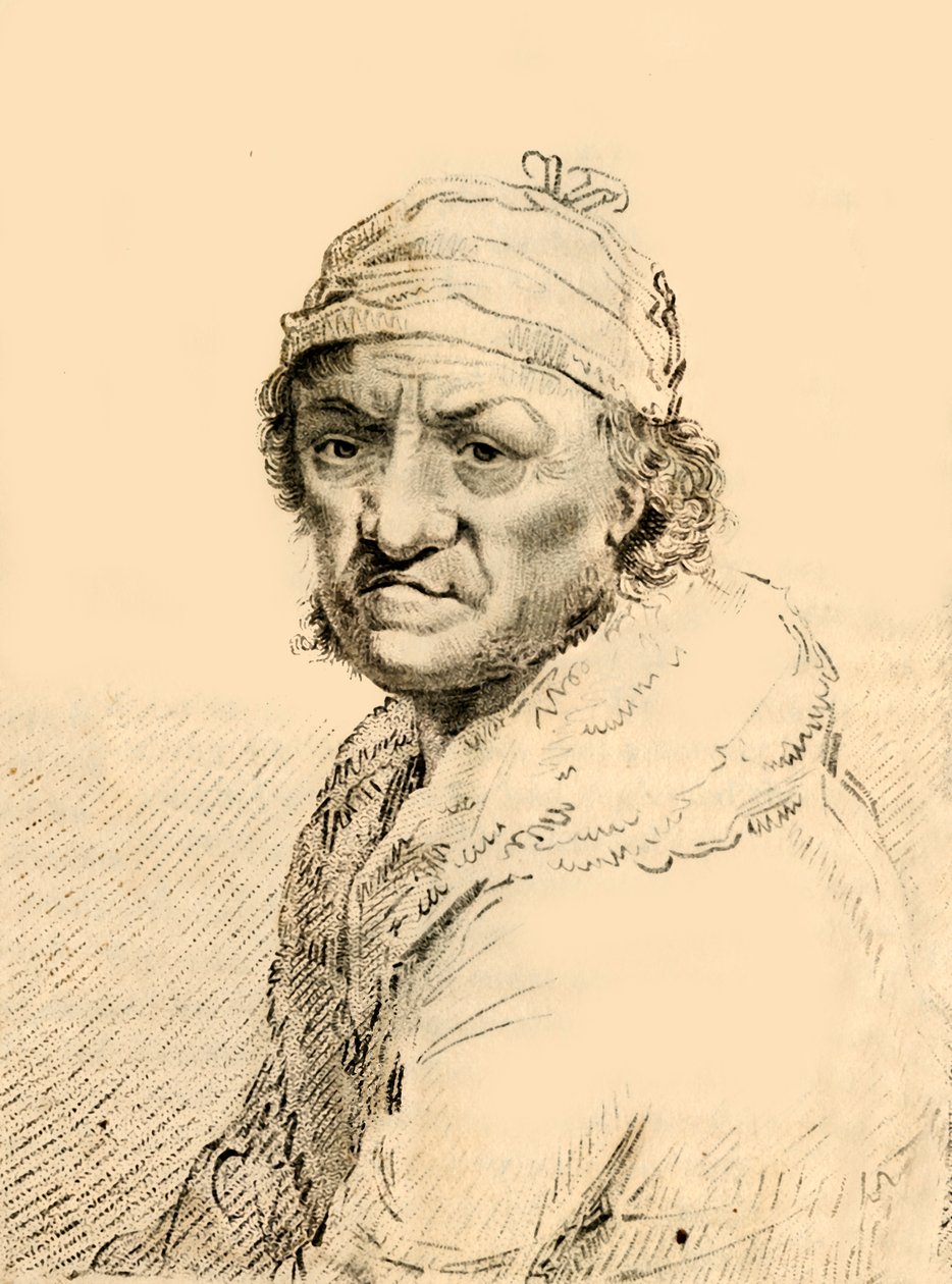Elias Hoyle, z Sowerby, Yorkshire - w wieku 113, 1822. autorstwa Robert Cooper