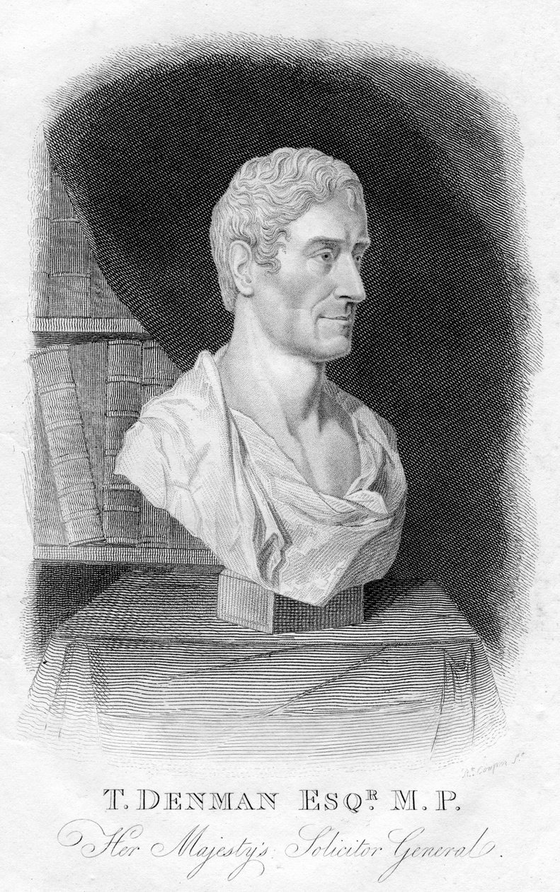 T Denman, Jej Królewskiej Mości Radca Generalny, 1820 autorstwa Robert Cooper