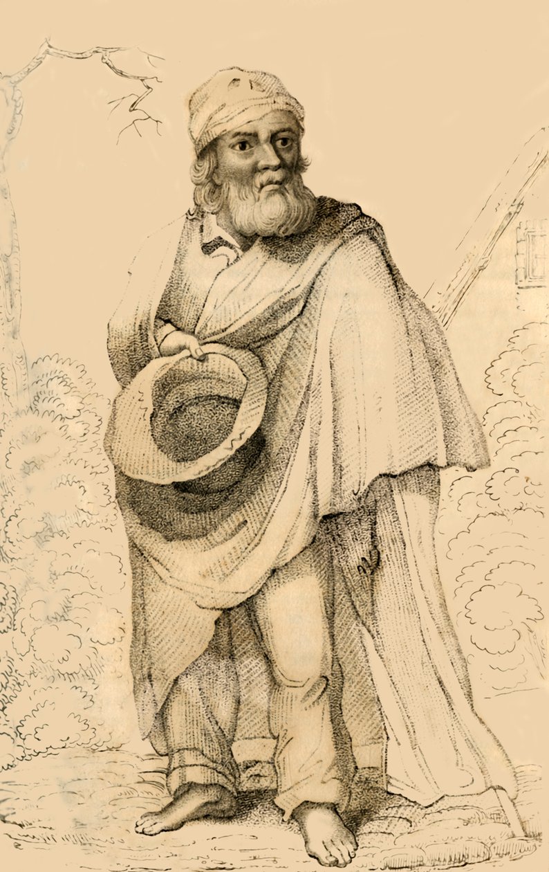 Thomas Hudson, Wybitny ze względu na swoje nieszczęścia, 1821. autorstwa Robert Cooper
