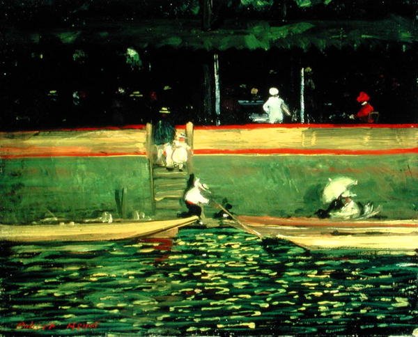W Joinville (olej na płótnie) autorstwa Robert Cozad Henri
