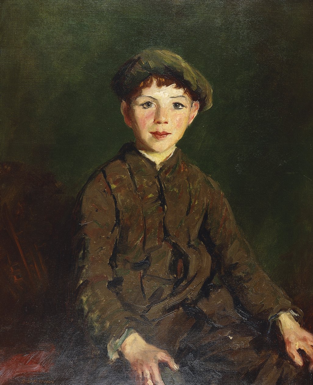 Irlandzki chłopak, 1913 autorstwa Robert Cozad Henri