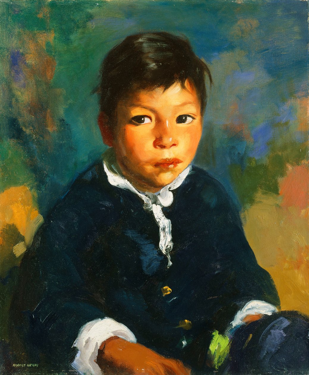 Mała Pół Rasy, 1917 autorstwa Robert Cozad Henri