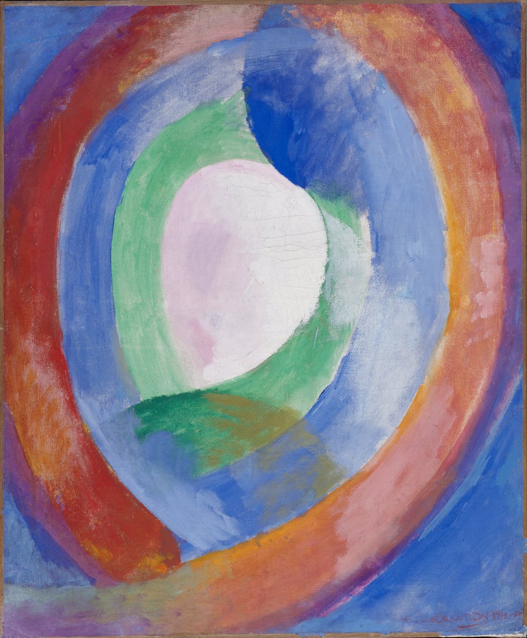 Circular Forms, Księżyc nr 1 autorstwa Robert Delaunay
