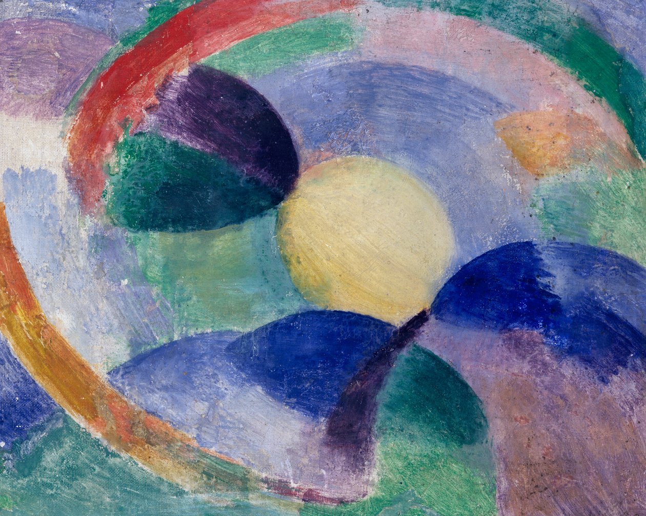 Okrągłe kształty, Księżyc autorstwa Robert Delaunay