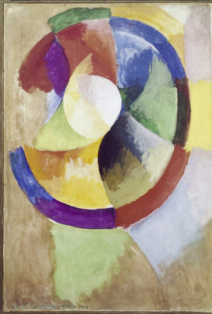 Okrągłe kształty, Słońce nr 2 autorstwa Robert Delaunay