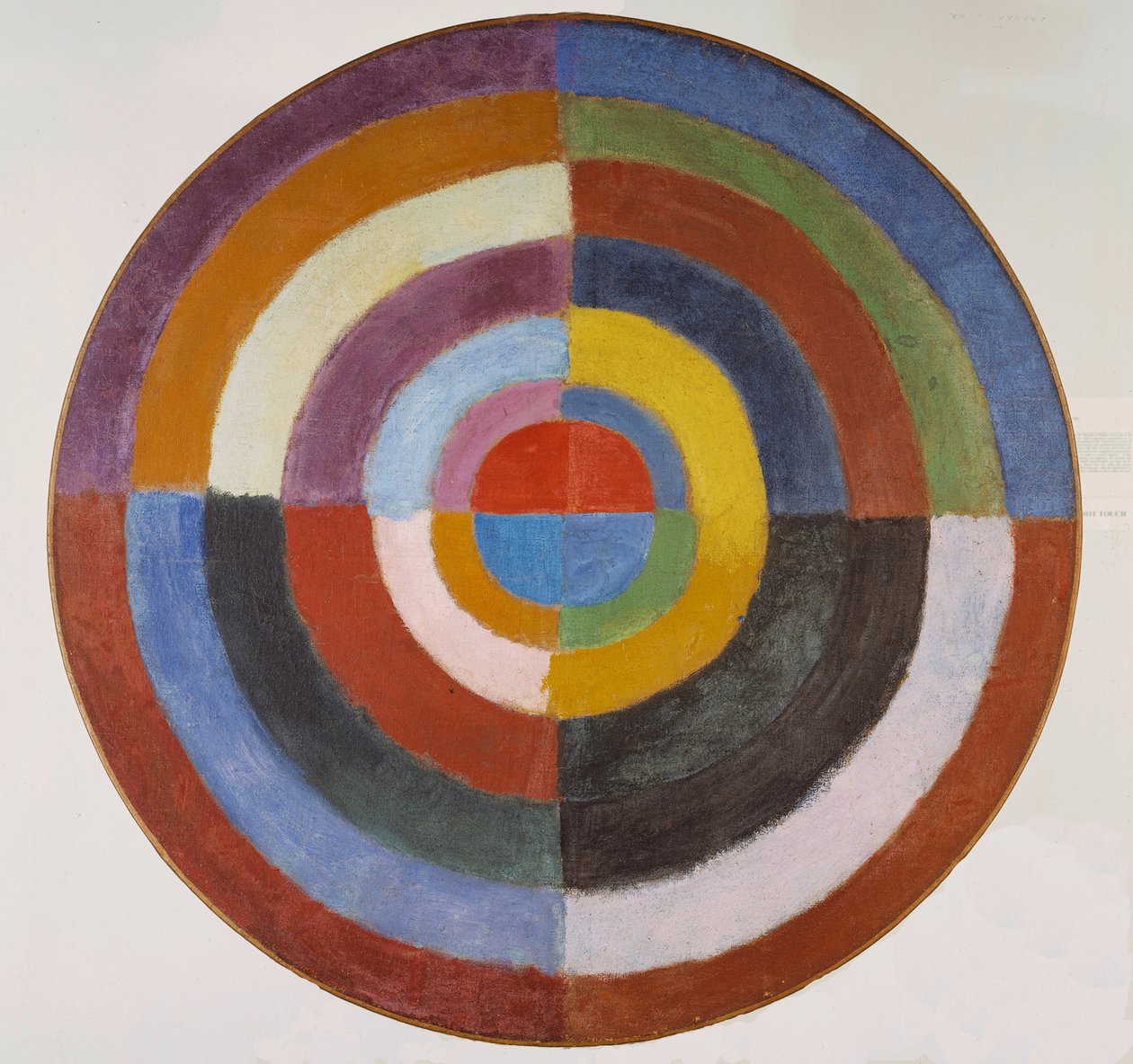 Dysk Pierwszy dysk, 1912-1913. autorstwa Robert Delaunay