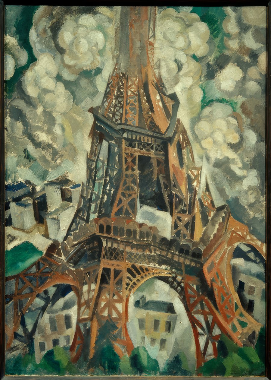 Wieża Eiffla autorstwa Robert Delaunay