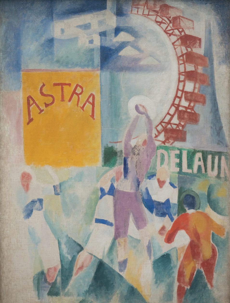 Die Mannschaft von Cardiff autorstwa Robert Delaunay