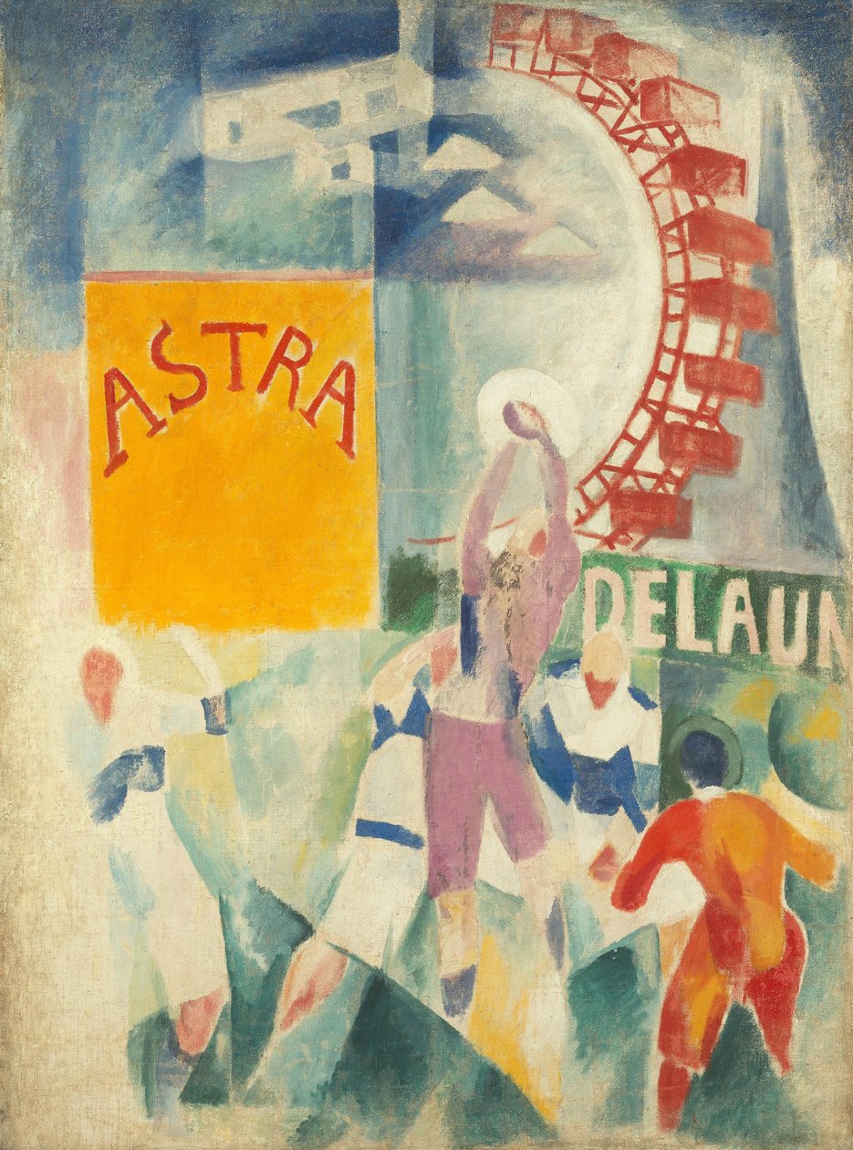 Die Mannschaft von Cardiff autorstwa Robert Delaunay