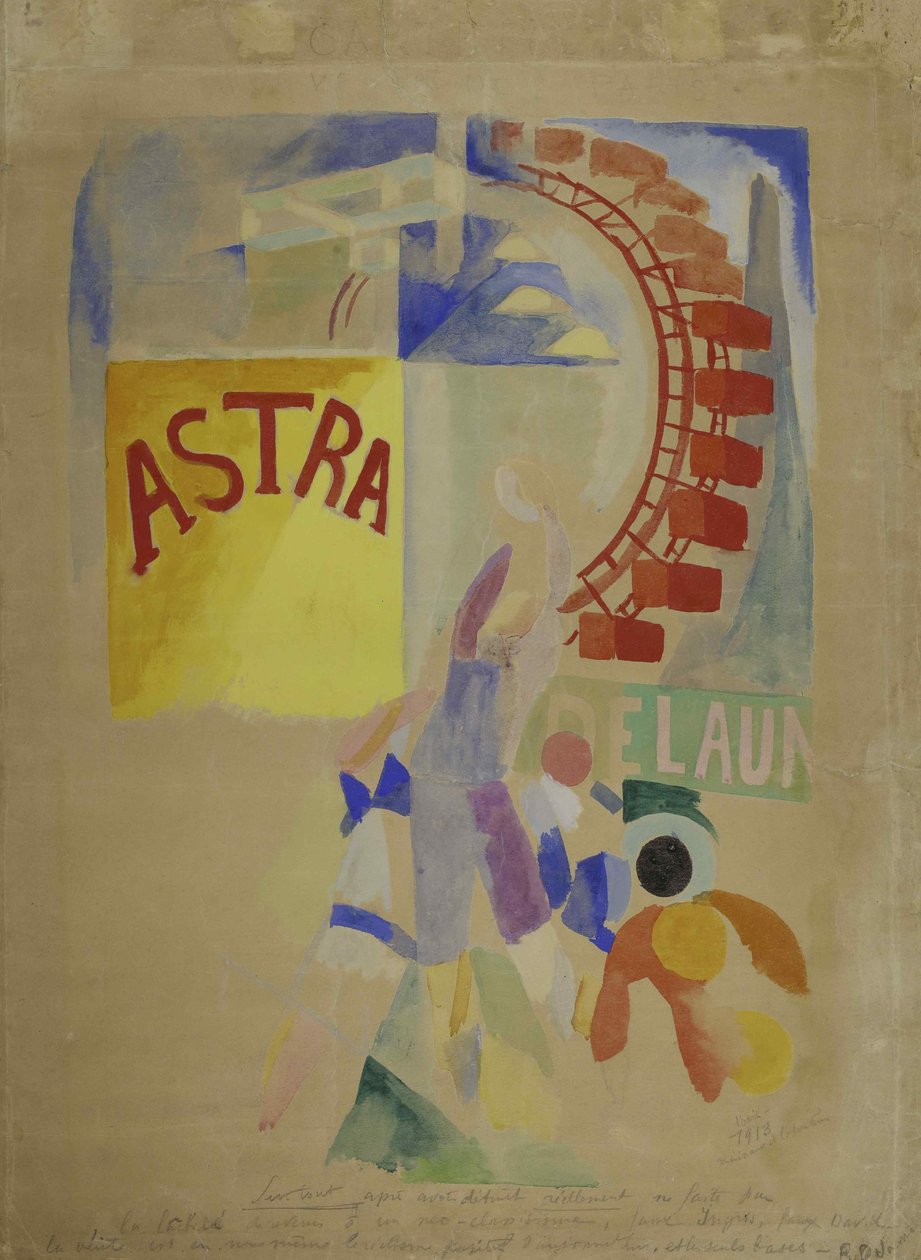 Zespół z Cardiff, 1912-1913. autorstwa Robert Delaunay