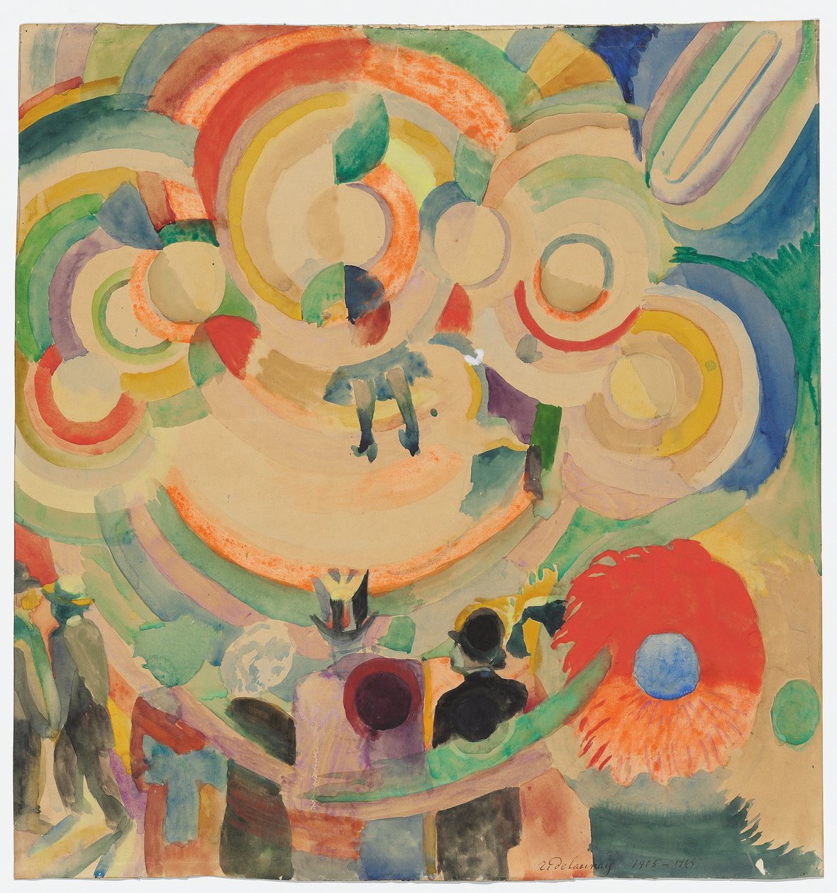Karuzela świń autorstwa Robert Delaunay