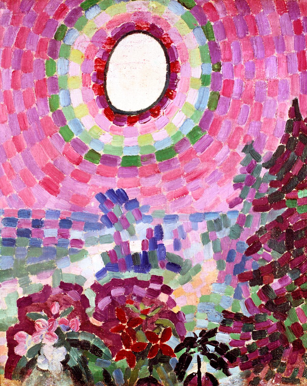 Przejście z dyskiem, 1906 autorstwa Robert Delaunay