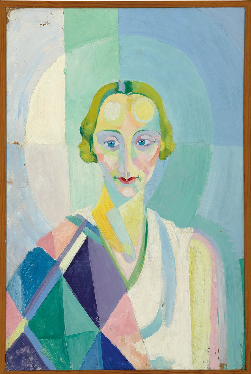 Portret Madame Heim autorstwa Robert Delaunay