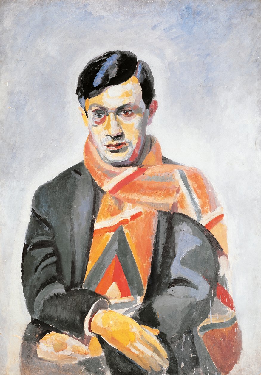 Portret Tristana Tzaraia autorstwa Robert Delaunay